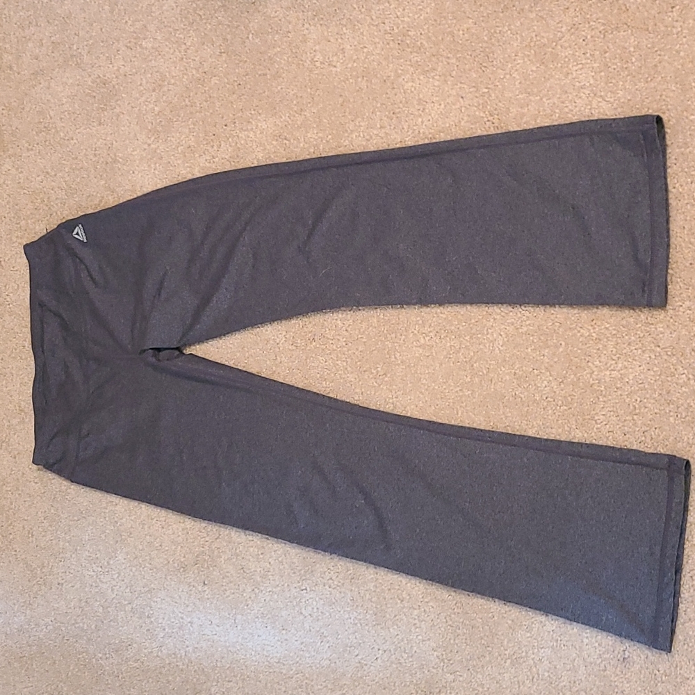 Reebok Silver Gray Workout Pants